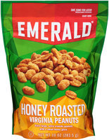 Emerald® Honey Roasted Virginia Peanuts 10 oz. Stand-Up Bag