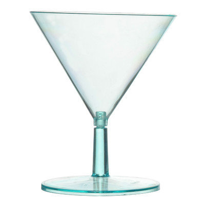 Fineline Settings, Inc Tiny Temptations 2 Oz. Tini Martini Glass (12 Pack) Color: Green