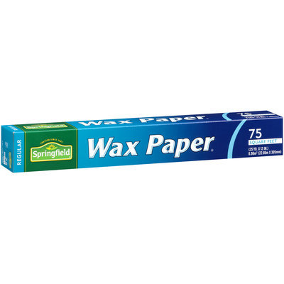 Springfield® Regular Wax Paper 75 sq. ft. Box