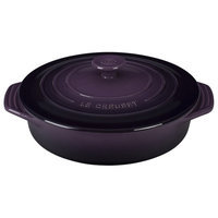 Le Creuset Stoneware 2.1-Qt. Covered Round Casserole Color: Cassis