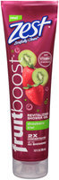 Zest® Fruitboost™ Strawberry Kiwi Revitalizing Shower Gel 10 fl oz Bottle