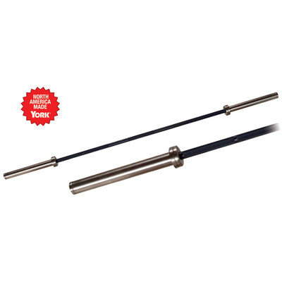 York Barbell 7FT North American Black Oxide Bar