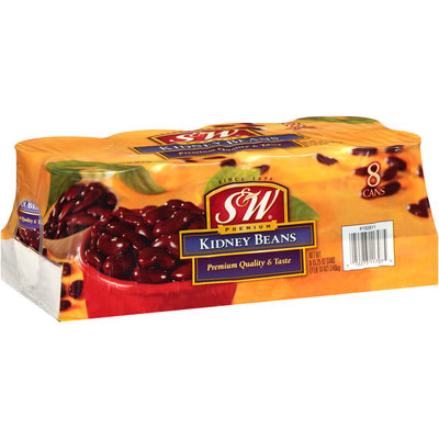 S&W® Premium Kidney Beans 8-15.25 oz. Cans
