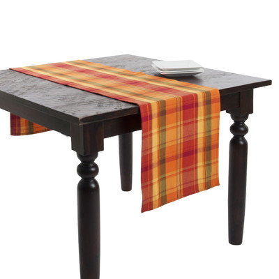 Saro Harvest Design Table Runner or Set of 4 Napkins
