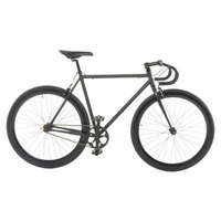Vilano Attack Fixed Gear Bike Track Bike Matte Black Medium (54cm)