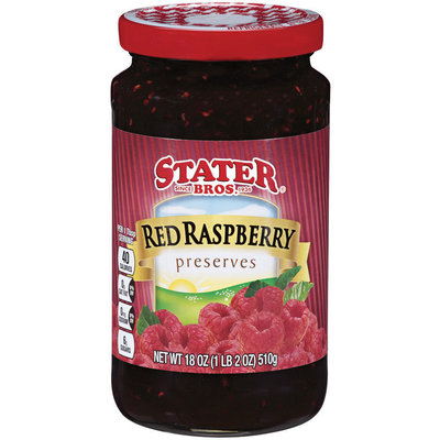 Stater Bros.® Red Raspberry Preserves 18 oz.