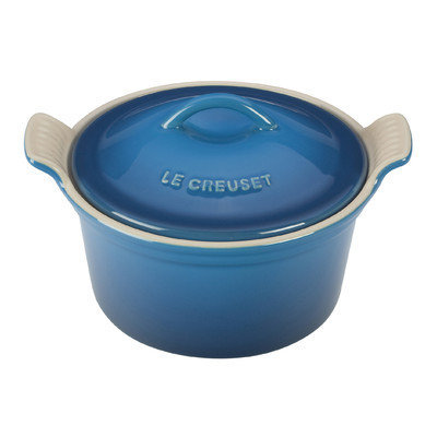 Le Creuset Heritage Stoneware .56-qt. Covered Cocotte Color: Marseille
