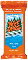 Wet Ones Outdoors Antibacterial Portable Washcloths 35 Ct Package
