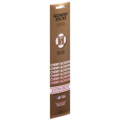 Gonesh® Extra Rich® Cherry Blossom Incense Sticks 20 ct Carded Pack
