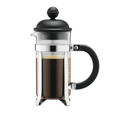 Bodum Caffettiera French Press Coffee Maker Color: Black, Size: 12 oz.