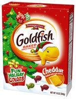 Goldfish® Fun Holiday Colors Cheddar Baked Snack Crackers