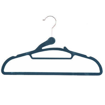 Richards Homewares Soft Grip E-Z Thread Suit Hanger Color: Blue