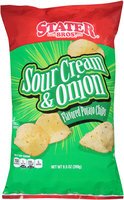 Stater Bros. Sour Cream & Onion Flavored Potato Chips, 9.5 oz Bag