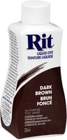 CN - Rit® Dark Brown Liquid Dye 236mL Bottle