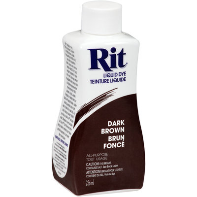 CN - Rit® Dark Brown Liquid Dye 236mL Bottle