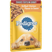 Pedigree® Choice Cuts in Gravy Grilled Chicken Flavor in Sauce Wet Dog Food