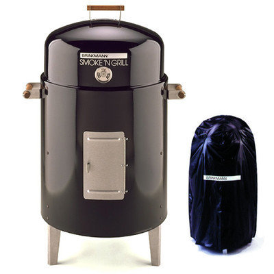 Brinkmann Charcoal Smoke'N Grill with Vinyl Cover
