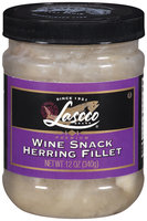Lascco Premium Wine Snack Herring Fillet 12 oz. Jar