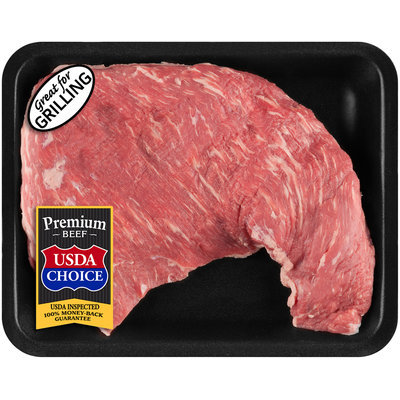 Choice Tri Tip Roast Boneless Beef Tray