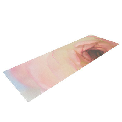 Kess Inhouse Tranquil by Debbra Obertanec Rose Yoga Mat