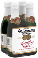 Martinelli's Gold Medal® Sparkling Cider 4-8.4 oz. Glass Bottles