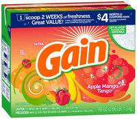 Gain® Ultra Apple Mango Tango with FreshLock Powder Laundry Detergent 46 oz. Box