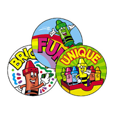 TREND ENTERPRISES INC. T-83416 STINKY STICKERS CREATIVE CRAYONS
