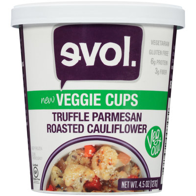 EVOL Truffle Parmesan Roasted Cauliflower Veggie Cups