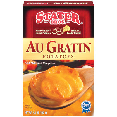 Stater Bros. Au Gratin Potatoes 4.9 Oz Box
