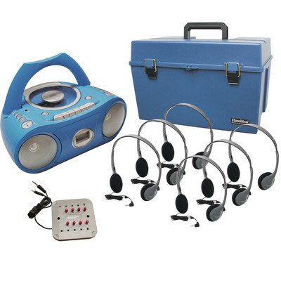 Hamilton Electronics HMC - CD385 - HA2 Listening Center- 6 Station- CD Boom Box