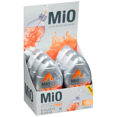 MiO Orange Tangerine Liquid Water Enhancer 6-1.08 fl. oz. Bottles
