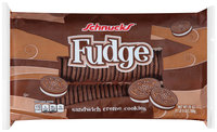 Schnucks® Fudge Sandwich Creme Cookies 25 oz. Tray