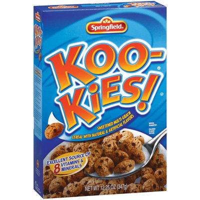 Springfield Koo-Kies Cereal 12.25 Oz Box