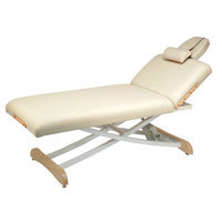 Customcraftworks Elegance Lift Back Electric Massage Table Color: Buff