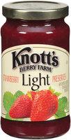 Knott's Berry Farm Light Strawberry Preserves 14 Oz Jar