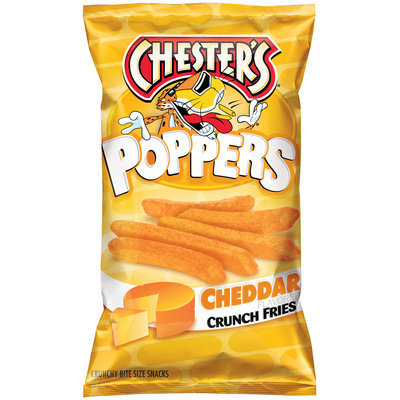 Chester's® Poppers Cheddar Crunch Fries 4.5 oz. Bag