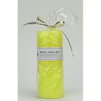 Mill Valley Candleworks Meyer Lemon Scented Pillar Candle Size: 5