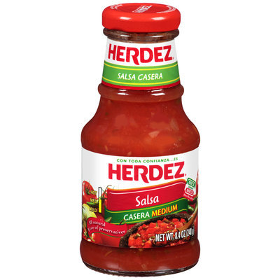 Herdez® Medium Casera Salsa 8.4 oz. Jar
