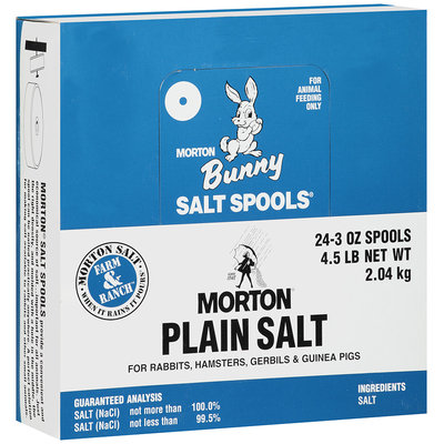 Morton® Plain Bunny Salt Spools® 24-3 oz. Spools