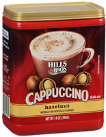 Hills Bros.® Cappuccino Drink Mix Hazelnut 14 oz. Canister