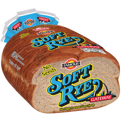 Lewis® St. Louis Famous Style Gateway® Soft Rye Bread 16 oz. Loaf