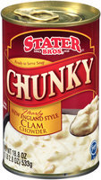 Stater® Bros. Chunky Hearty New England Style Clam Chowder 18.8 oz. Can
