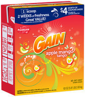 Gain® Ultra Apple Mango Tango with FreshLock Powder Laundry Detergent 93 oz. Box