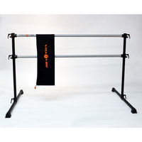 Vitavibe Professional Series Double Bar Ballet Barre n Bag Kit Size: 4 ft.