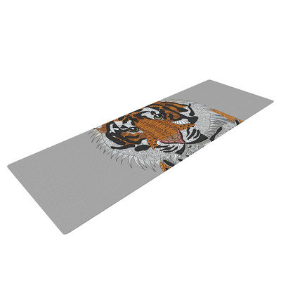 Kess Inhouse Tiger by Art Love Passion Yoga Mat