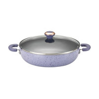 Paula Deen 12-in. Nonstick Signature Porcelain Everything Pan, Lavender Speckle