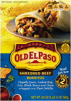 Old El Paso® Shredded Beef Burritos