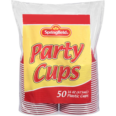 Springfield® Party Plastic Cups