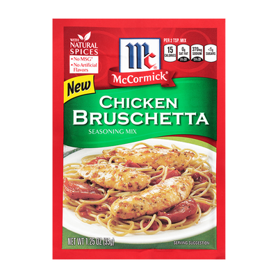 McCormick® Chicken Bruschetta Seasoning Mix