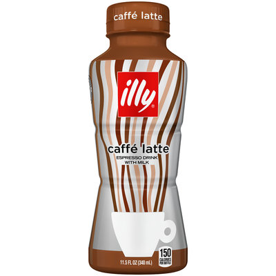 illy Caffe Latte Espresso Drink with Milk 11.5 fl. oz. Bottle